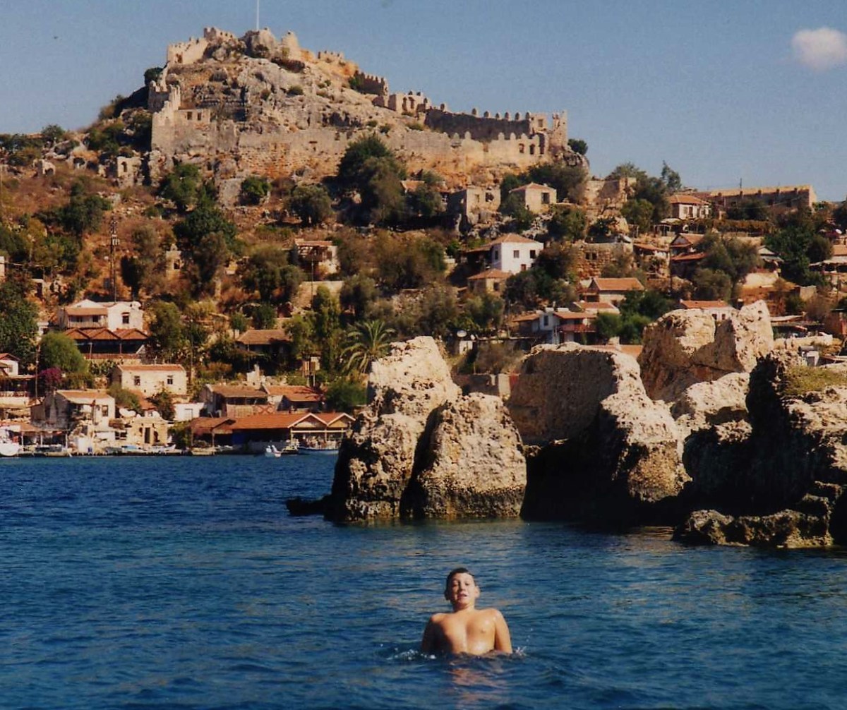 Twenty Years Ago, Today, Saturday, October 3, 1998: Ucagiz,&nbsp;Turkey